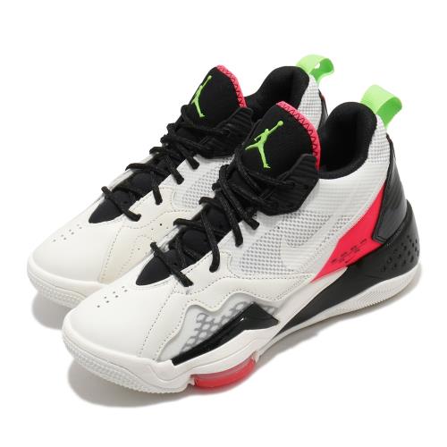 Nike 籃球鞋 Jordan Zoom 92 女鞋 氣墊 避震 明星款 包覆 運動 球鞋 白 紅 CK9184100 [ACS 跨運動]