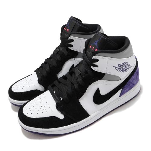 Nike 休閒鞋 Air Jordan 1代 SE 男鞋 Varsity Purple AJ1 喬丹 黑 紫 852542105 [ACS 跨運動]
