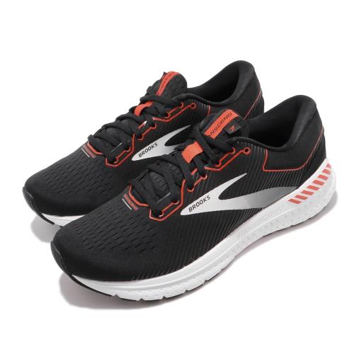 Brooks 慢跑鞋 Transcend 7 運動 男鞋 路跑 緩震 DNA科技 透氣 健身 黑 橘 1103311D043 [ACS 跨運動]