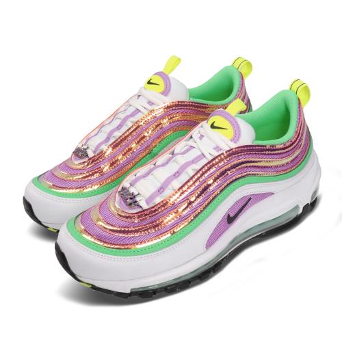 Nike 休閒鞋 Air Max 97 運動 女鞋 氣墊 避震 經典款 反光 球鞋 穿搭 紫 白 CW5591100 [ACS 跨運動]