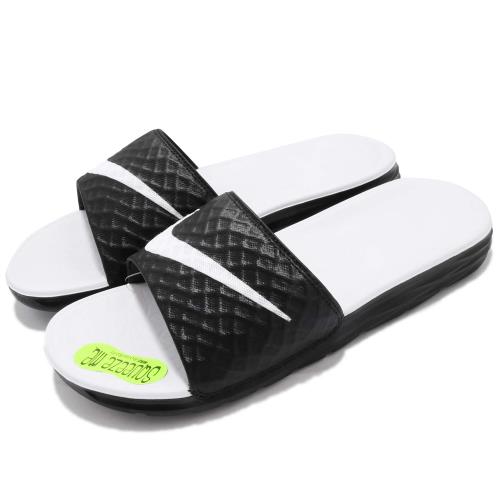 拖鞋 Nike Benassi Solarsoft 黑 白 男 女 705475-010 [ACS 跨運動]