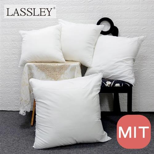 LASSLEY蕾絲妮-A級長纖棉枕心45x45cm(台灣製造抱枕棉心枕芯)