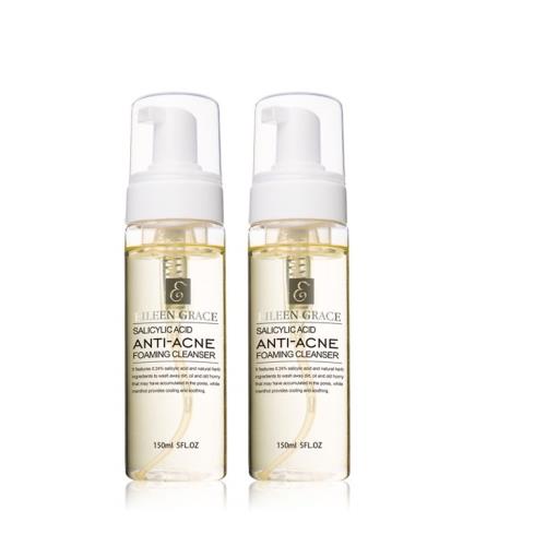 妍霓絲水楊酸淨痘洗顏慕斯150ml X2入
