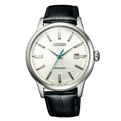 CITIZEN星辰 限量款 機械機芯 簡約經典皮革腕錶 NK0000-10A
