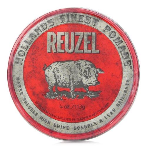 Reuzel 紅豬水洗式髮油Red Pomade(水溶性，高光澤)113g/4oz