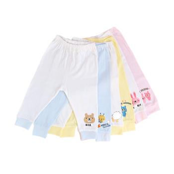 Colorland-2件入-童裝兒童內衣長褲 純棉居家服日本提花精梳棉睡褲