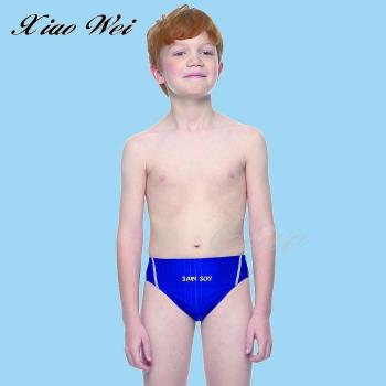 聖手品牌 時尚男童競賽型三角泳褲 NO.A674018-05