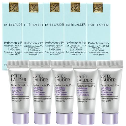 ESTEE LAUDER 雅詩蘭黛  Pro全能防曬超輕感水凝露SPF50 PA++++5ml x5入