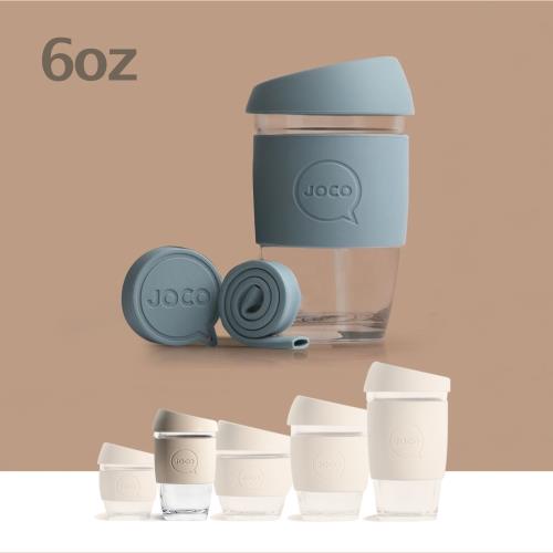 澳洲 JOCO啾口玻璃隨行咖啡杯6oz|177ml-6種顏色