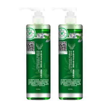 【@ANGEL】草本精油淨平衡洗髮精(廣藿香) 500ML-2瓶