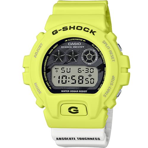 CASIO G-SHOCK 閃電俠運動錶(DW-6900TGA-9)