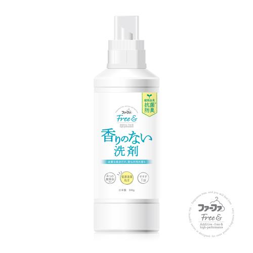 日本FaFa FREE 無香精濃縮洗衣精500g