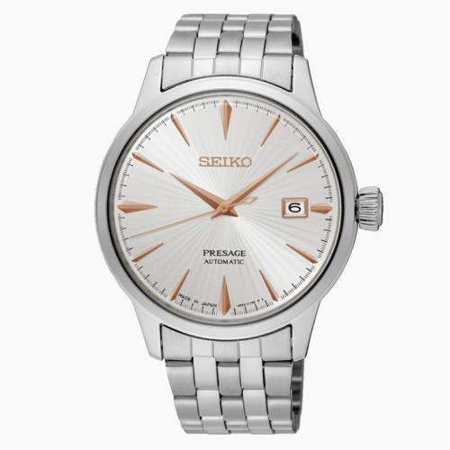 SEIKO精工 PRESAGE調酒師系列機械腕錶 4R35-01T0S/SRPB47J1