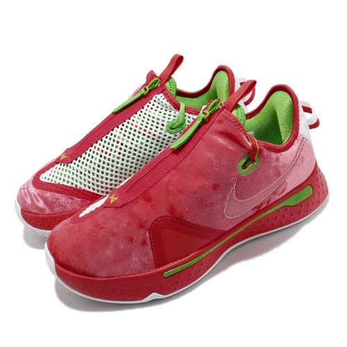 Nike 籃球鞋 PG 4 EP 運動 男鞋 避震 包覆 明星款 球鞋 支撐 穩定 紅 白 CD5082602 [ACS 跨運動]