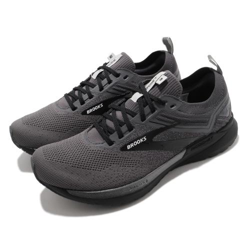 Brooks 慢跑鞋 Ricochet 3 運動 男鞋 路跑 緩震 DNA科技 透氣 健身 球鞋 灰 黑 1103611D009 [ACS 跨運動]