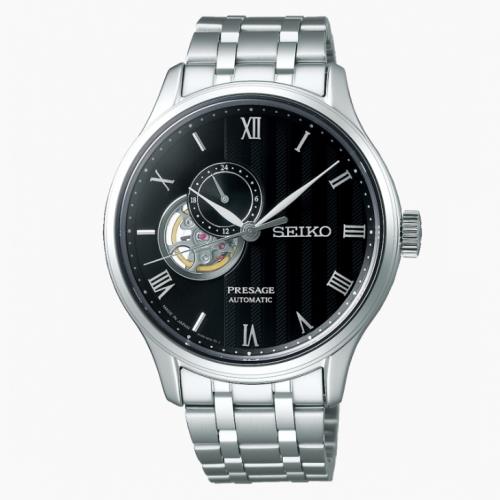 SEIKO精工 PRESAGE經典簡約開芯機械腕錶 (4R39-00W0D/SSA377J1) SK044