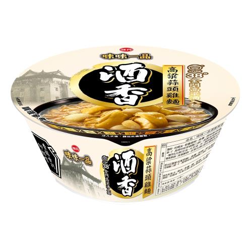 【味丹】味味一品 酒香高粱蒜頭雞麵(8入/箱)