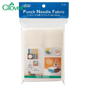 日本可樂牌Clover打孔針織布50x55cm打孔針專用布57-767十字繡刺繡戳針織打孔布小孔網布cloth打孔織布