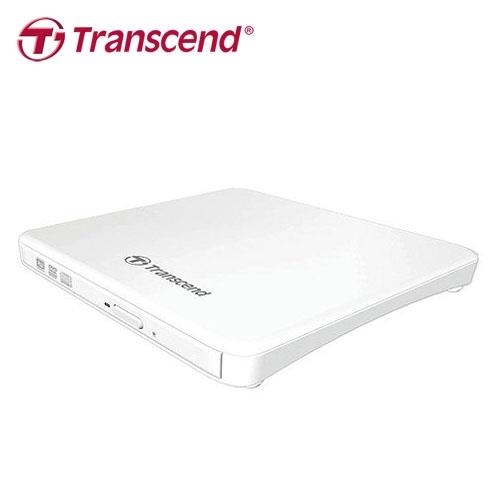【Transcend 創見】TS8XDVDS-K 8X 外接燒錄機 白色