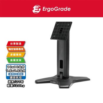 ErgoGrade EGS2710B 壁掛架專為20吋以下至27吋螢幕設計，支援VESA 100x100mm/75x75mm安裝孔位，最大承重20KG。採用鋼/鋁合金/塑膠材質，黑色系顏色，臺灣產地提供5年保固。包裝尺寸309x268x345mm，適合辦公室或家用空間最佳化桌面，輕鬆壁掛顯示器，提升工作效率與空間利用。