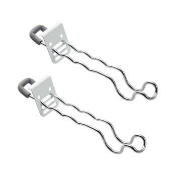 日本COMOLIFE 室內曬衣桿用窗框門框延伸架GA-0218053晾衣竿座(2入組,荷重6kg)適小房間宿舍套房掛衣服-日本原裝進口