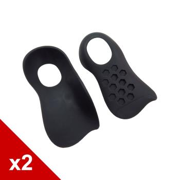 糊塗鞋匠 優質鞋材 H04 兒童TPR塑形足弓七分墊 2雙