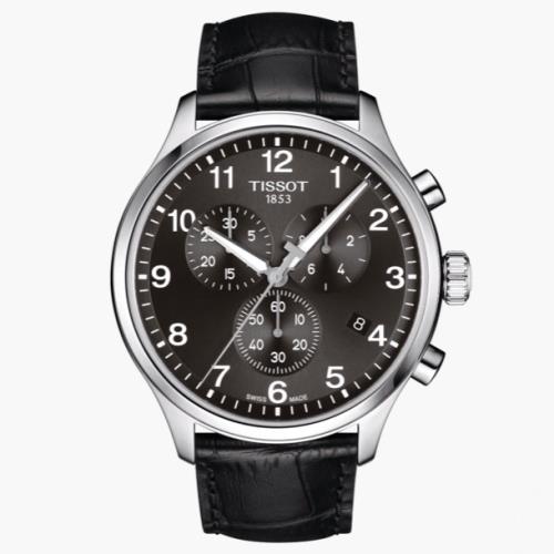 TISSOT天梭 CHRONO XL計時碼錶石英腕錶/45mm/T1166171605700