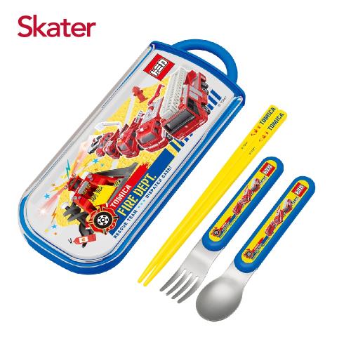 Skater三件式餐具組-TOMICA消防隊