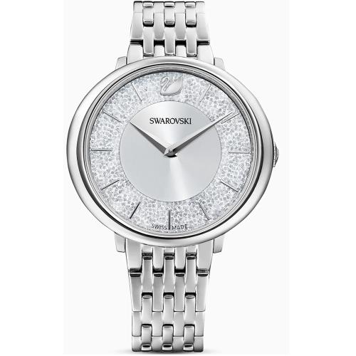 SWAROVSKI 施華洛世奇 CRISTALLINE CHIC 純淨之美時尚腕錶(5544583)
