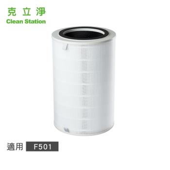 CleanStation克立淨 淨+ F501 HEPA活性碳複合式主濾網 1入