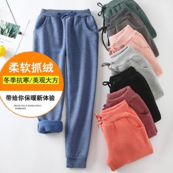 A3 加絨加厚休閒運動褲多色款-預購