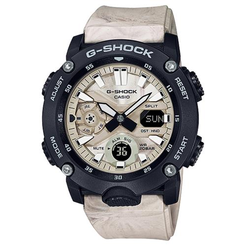 CASIO卡西歐G-SHOCK地質系大理石紋手錶GA-2000WM-1A