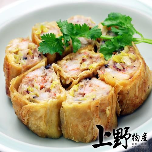 【上野物產】非基改超薄千張豆腐皮 x5包 共200片（120g±10%/40片/包） 素食 低卡