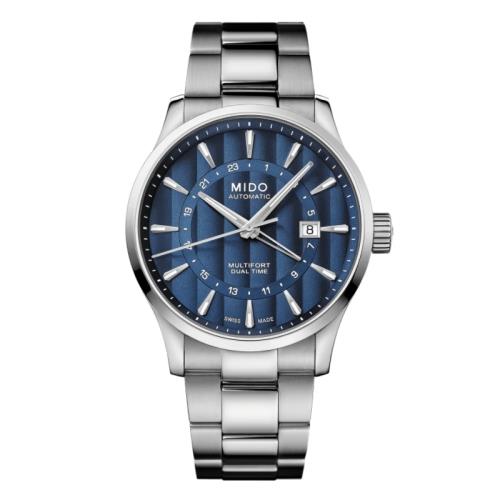 MIDO美度 先鋒系列GMT雙時區機械腕錶 M0384291104100/42mm