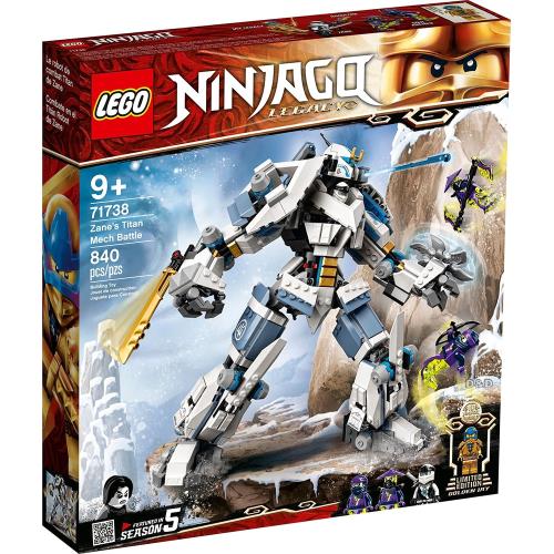 LEGO樂高積木 71738  202101 Ninjago 旋風忍者系列 - 冰忍的鈦機械人之戰