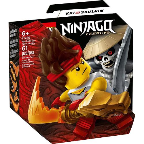 LEGO樂高積木 71730  202101 Ninjago 旋風忍者系列 - 終極決戰組－赤地對決骷髏大軍