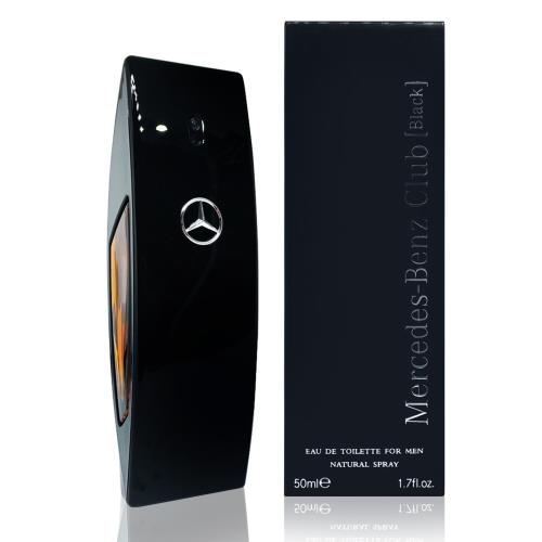 【即期品】MERCEDES-BENZ 黑色風潮男性淡香水 50ML(專櫃人氣銷售NO.1)
