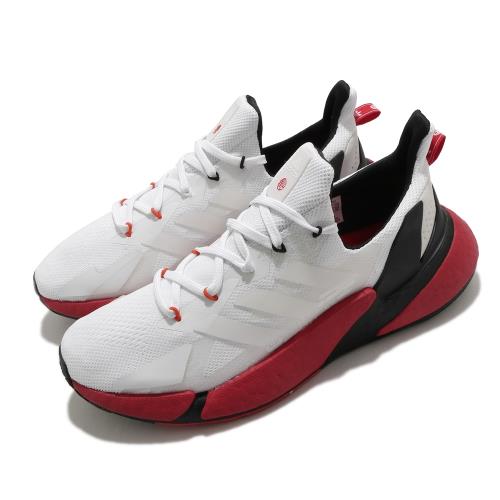 adidas 慢跑鞋 X9000L4 襪套式 男鞋 愛迪達 路跑 緩震 球鞋穿搭 白 紅 GZ7605 [ACS 跨運動]