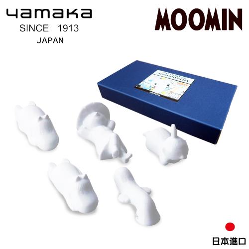 moomin嚕嚕米造型陶瓷筷架禮盒5入組 (MM670-403)