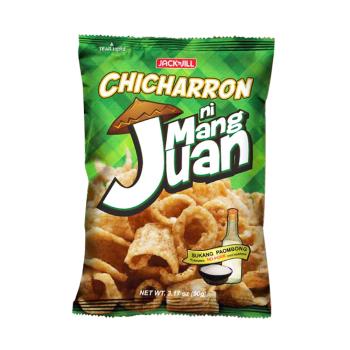【菲律賓】Jackn Jill炸豬皮餅乾(原味)X9包