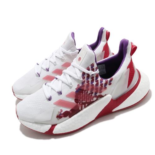 adidas 慢跑鞋 X9000L4 襪套式 女鞋 愛迪達 運動休閒 Boost CNY 新年 白 紅 GZ7638 [ACS 跨運動]