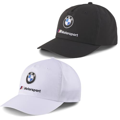 【現貨】PUMA BMW 帽子 老帽 棒球帽 聯名款 黑 / 白 【運動世界】02309101 / 02309102