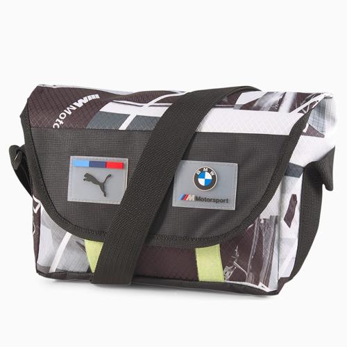 【現貨】PUMA BMW 側背包 郵差包 腰包 聯名 賽車 迷彩 隨機圖案【運動世界】07790001