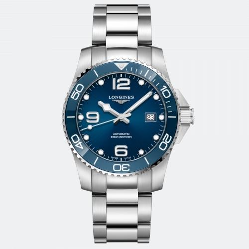 LONGINES 浪琴 康卡斯潛水系列陶瓷框機械腕錶 L37814966 / 41mm