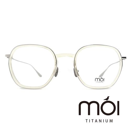 moi取意法語中的意涵－自我 / 純鈦光學眼鏡(透明) T005_03