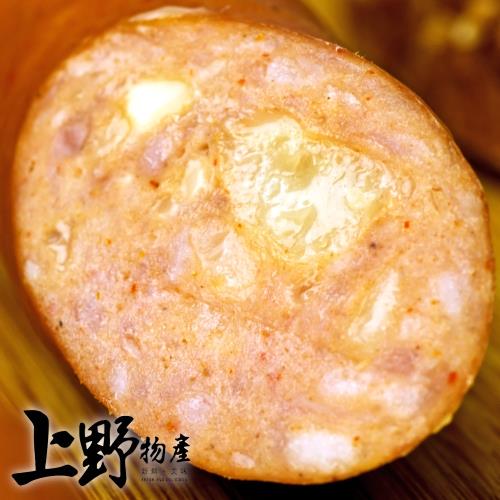【上野物產】 爆紅韓式起司熱狗x4包 共20個(250g±10%/5根/包) 