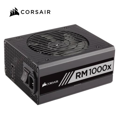 Corsair 海盜船 RM1000X 80+金牌 1000W 全模組電源供應器