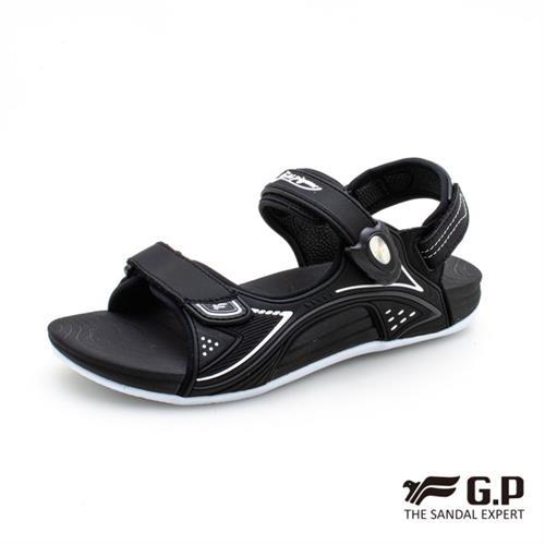 G.P 女款輕柔軟舒適磁扣兩用涼拖鞋G0761W-黑色(SIZE:36-39 共二色) GP