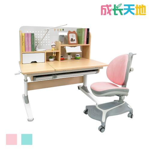 【成長天地】兒童書桌椅 110cm桌面 可升降桌椅 兒童桌椅(ME207+AU617)
