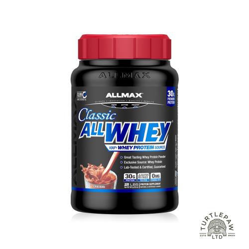 【加拿大ALLMAX】奧美仕經典乳清蛋白巧克力口味1瓶 (907公克)